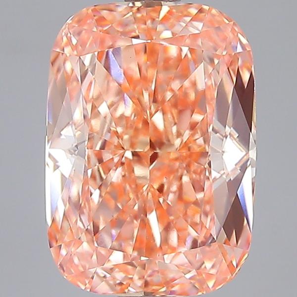 3.37 ct. cushion Lab Grown Diamond front image