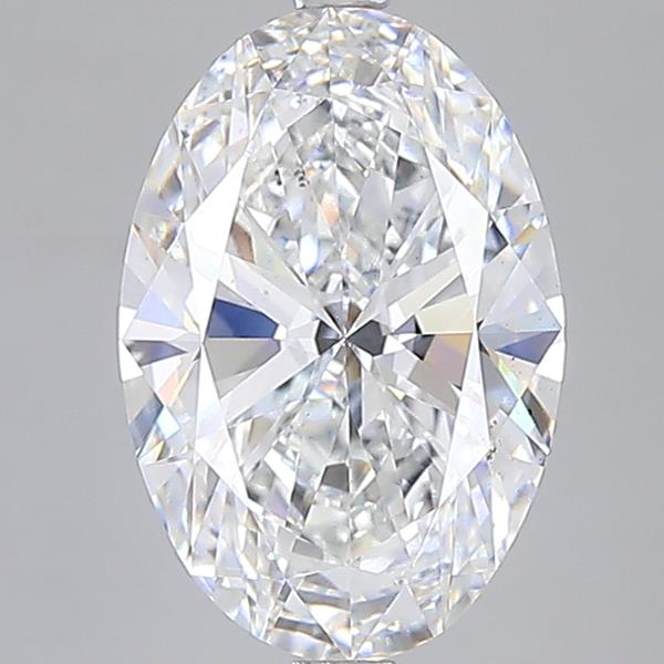 5.00 ct. oval Lab Grown Diamond front image