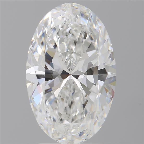 3.58 ct. oval Lab Grown Diamond front image