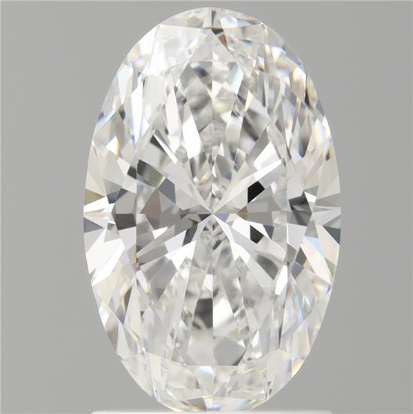 1.59 ct. oval Lab Grown Diamond front image