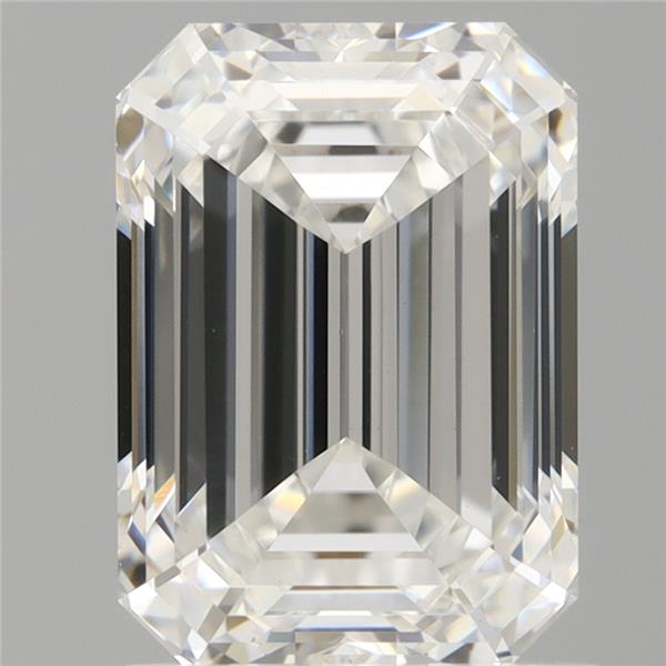 1.55 ct. emerald Lab Grown Diamond front image