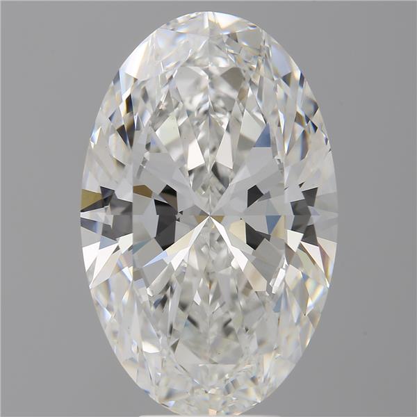 7.50 ct. oval Lab Grown Diamond front image