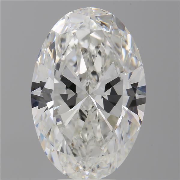 8.01 ct. oval Lab Grown Diamond front image