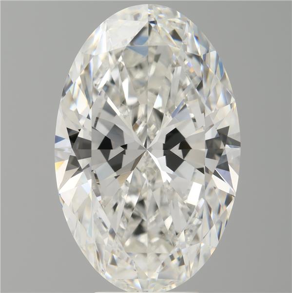 7.07 ct. oval Lab Grown Diamond front image
