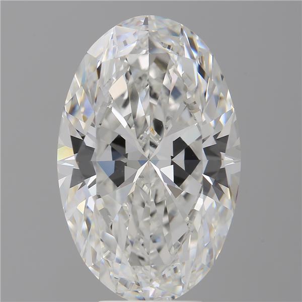7.07 ct. oval Lab Grown Diamond front image