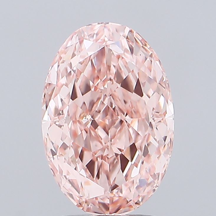 3.10 ct. oval Lab Grown Diamond front image