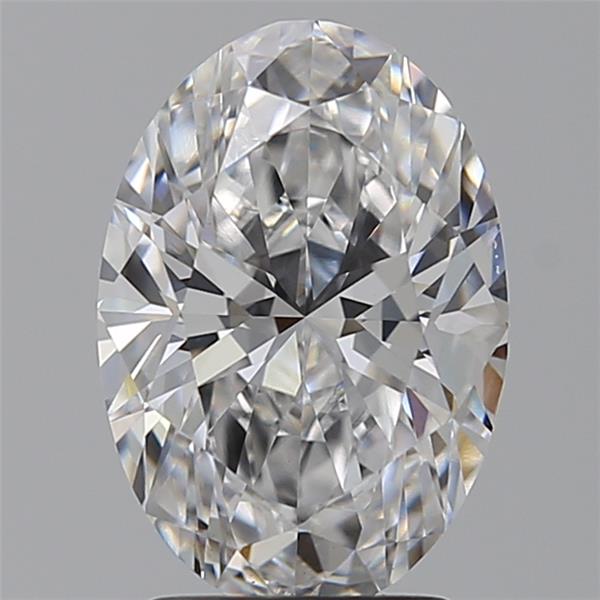2.54 ct. oval Lab Grown Diamond front image
