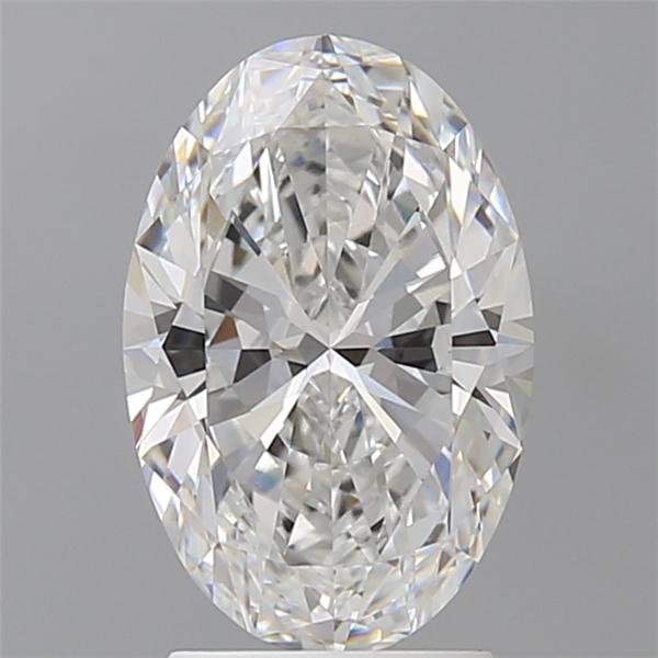 2.57 ct. oval Lab Grown Diamond front image
