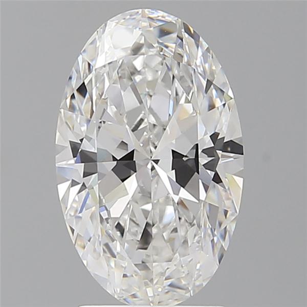 2.55 ct. oval Lab Grown Diamond front image