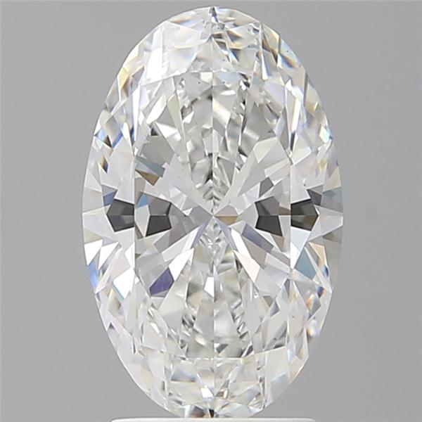 2.60 ct. oval Lab Grown Diamond front image