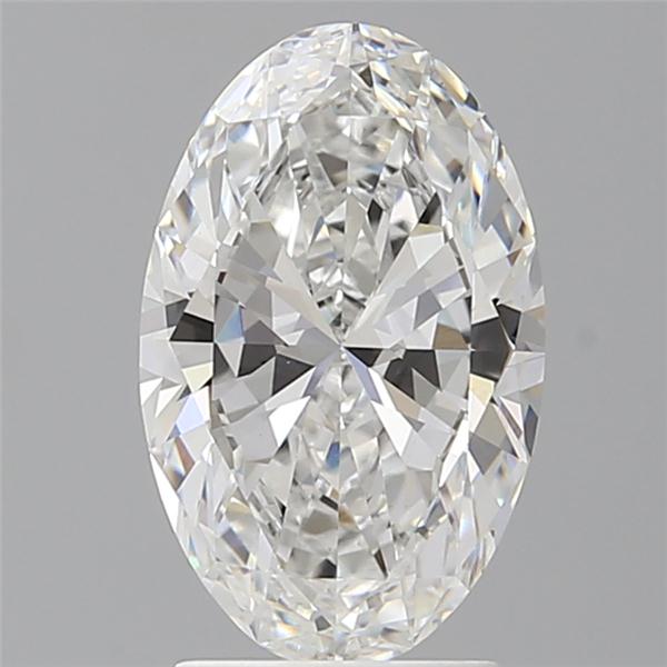 2.54 ct. oval Lab Grown Diamond front image