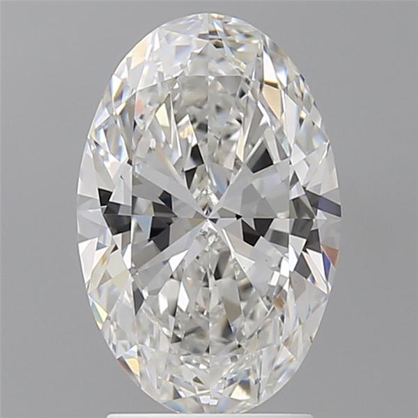 2.58 ct. oval Lab Grown Diamond front image