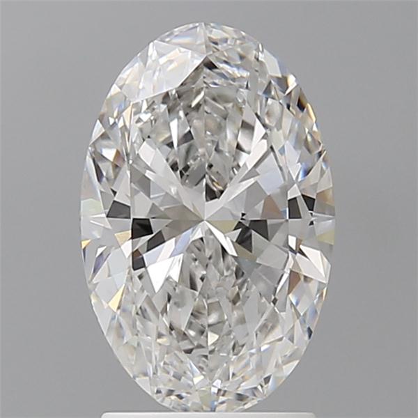 2.10 ct. oval Lab Grown Diamond front image