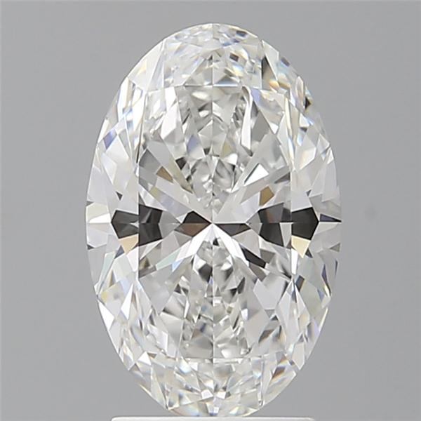 2.54 ct. oval Lab Grown Diamond front image