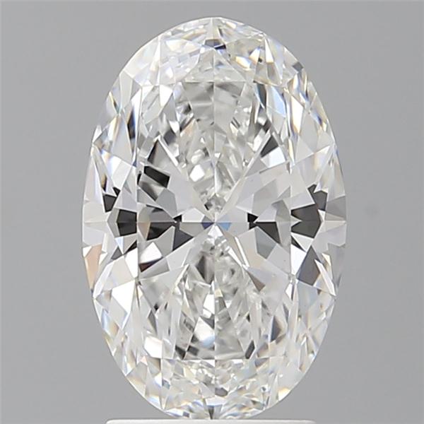 2.56 ct. oval Lab Grown Diamond front image
