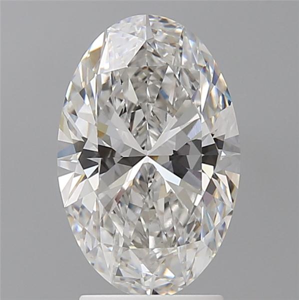 2.53 ct. oval Lab Grown Diamond front image