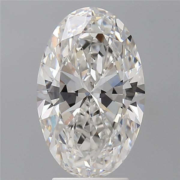 3.50 ct. oval Lab Grown Diamond front image