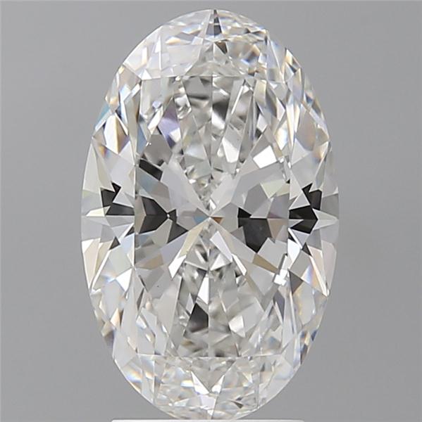 3.08 ct. oval Lab Grown Diamond front image