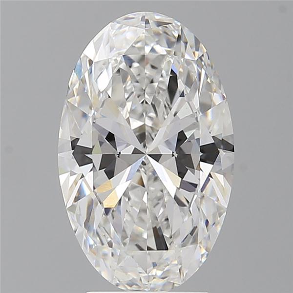 3.54 ct. oval Lab Grown Diamond front image