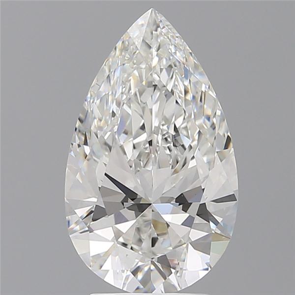 3.58 ct. pear Lab Grown Diamond front image