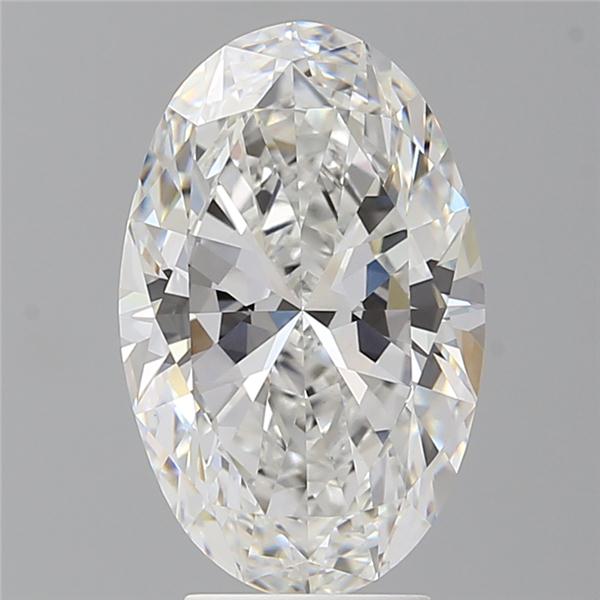 4.10 ct. oval Lab Grown Diamond front image