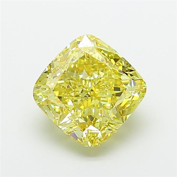7.01 ct. cushion Lab Grown Diamond front image