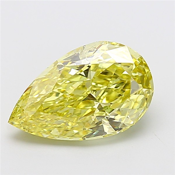 3.70 ct. pear Lab Grown Diamond front image