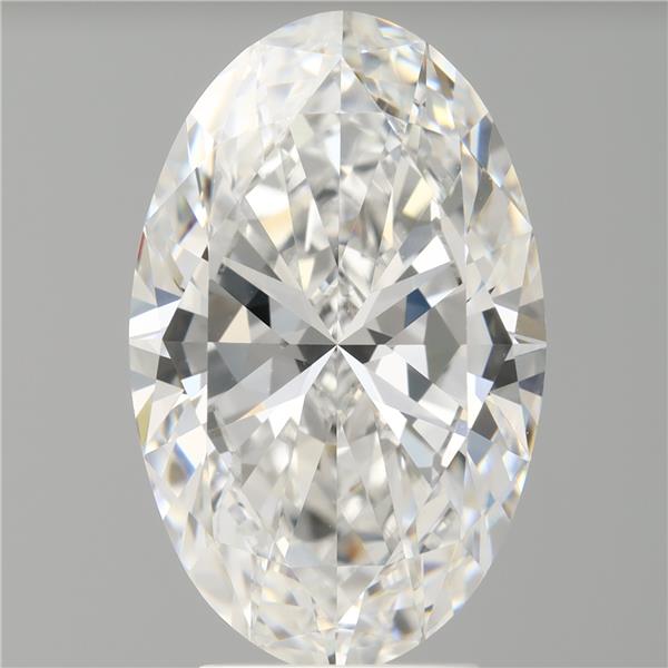 4.10 ct. oval Lab Grown Diamond front image