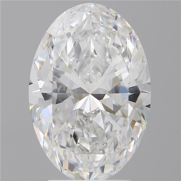 4.09 ct. oval Lab Grown Diamond front image