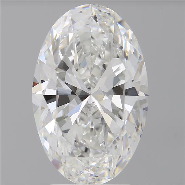 4.04 ct. oval Lab Grown Diamond front image