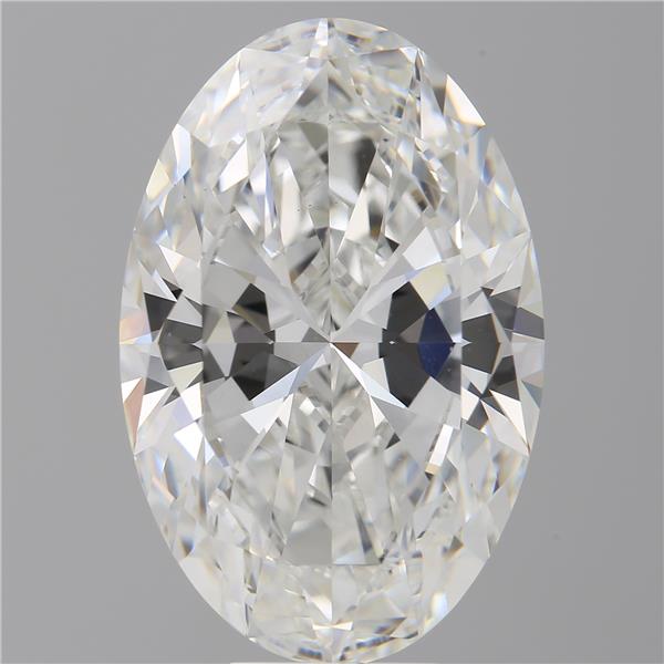 10.09 ct. oval Lab Grown Diamond front image