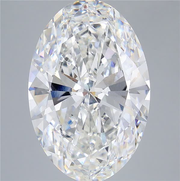 9.07 ct. oval Lab Grown Diamond front image