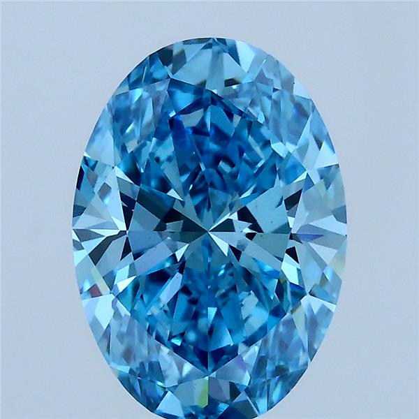 2.58 ct. oval Lab Grown Diamond front image