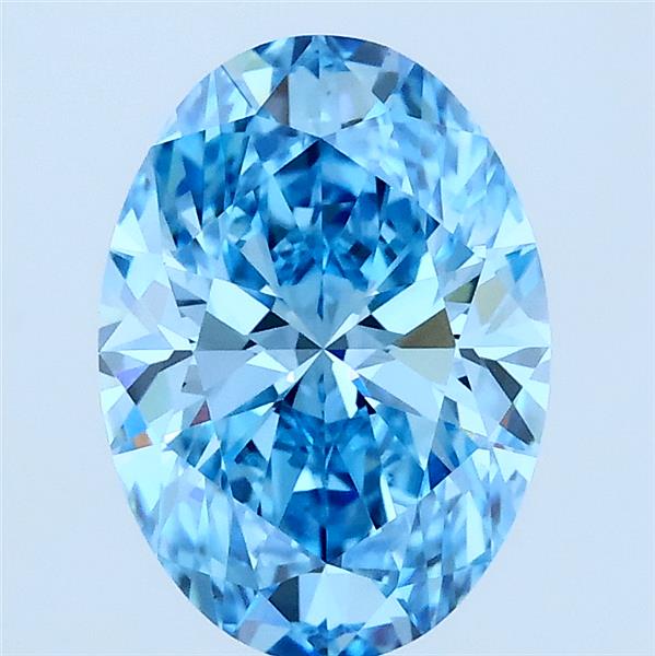 2.00 ct. oval Lab Grown Diamond front image