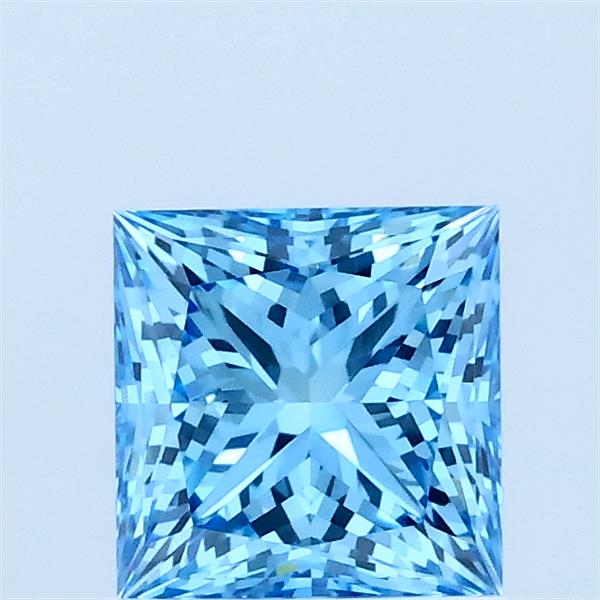 1.07 ct. princess Lab Grown Diamond front image