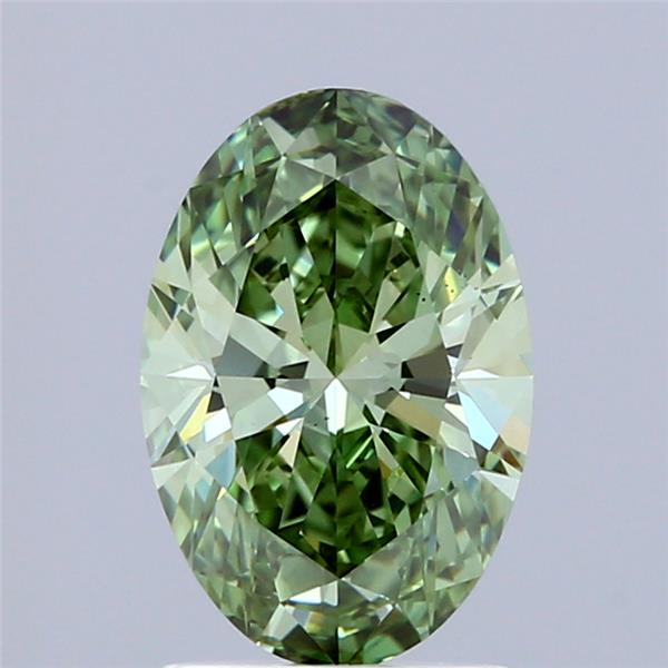1.73 ct. oval Lab Grown Diamond front image
