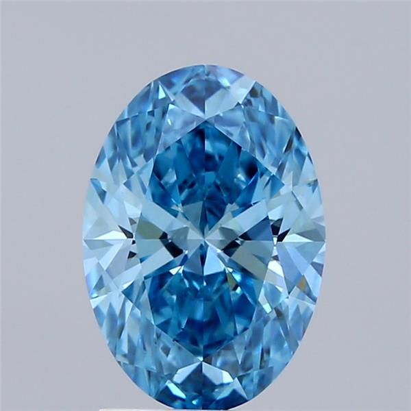 2.01 ct. oval Lab Grown Diamond front image