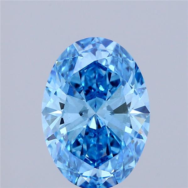 3.01 ct. oval Lab Grown Diamond front image