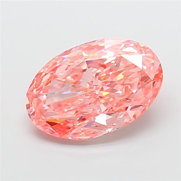 4.50 ct. oval Lab Grown Diamond front image