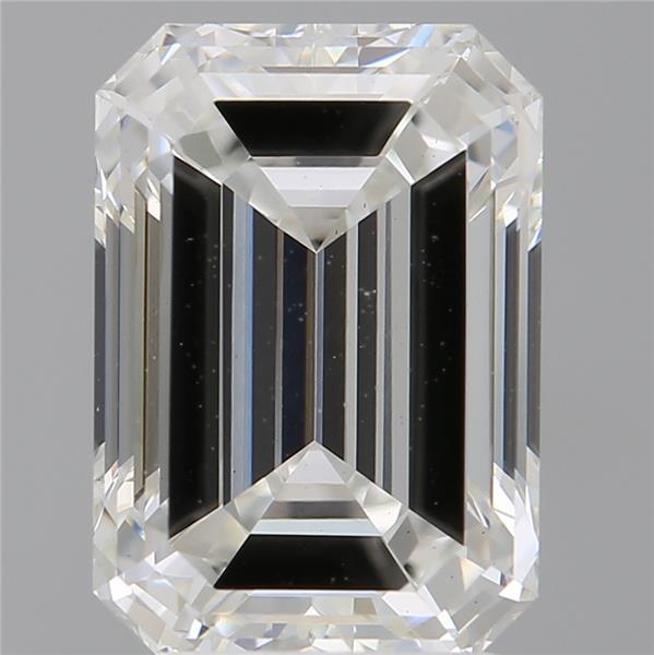 3.10 ct. emerald Lab Grown Diamond front image