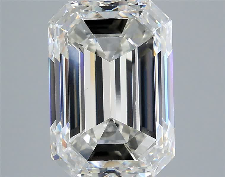 4.99 ct. emerald Lab Grown Diamond front image