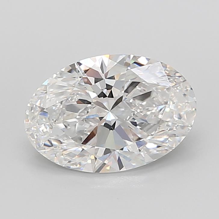 4.50 ct. oval Lab Grown Diamond front image