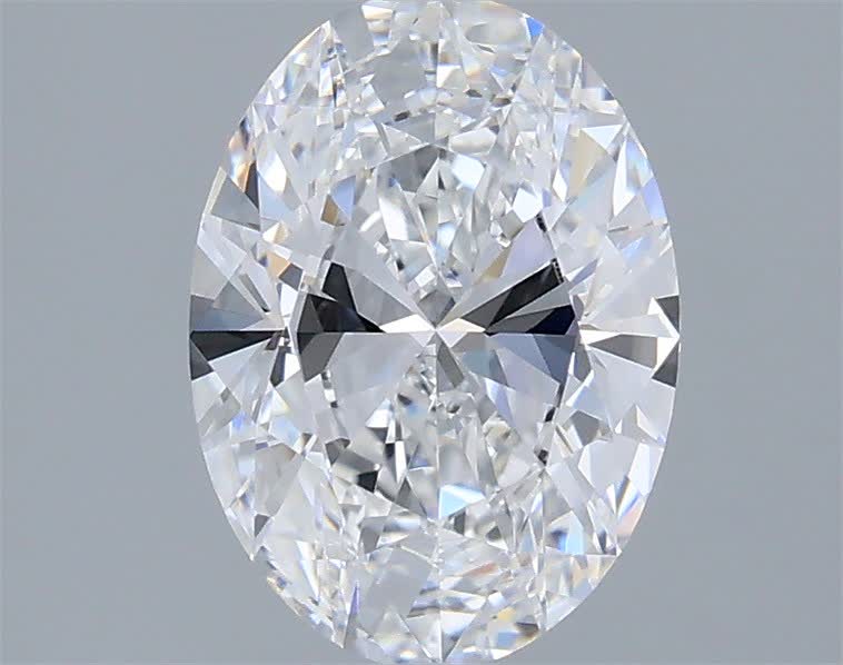 1.35 ct. oval Lab Grown Diamond front image