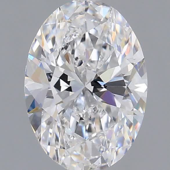 1.43 ct. oval Lab Grown Diamond front image