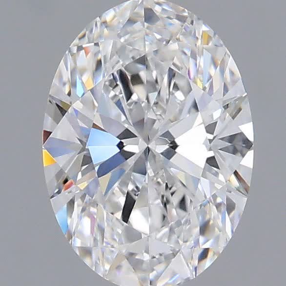 1.44 ct. oval Lab Grown Diamond front image