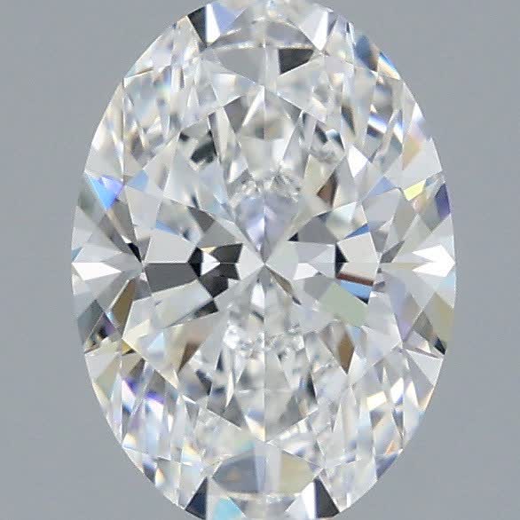 1.62 ct. oval Lab Grown Diamond front image