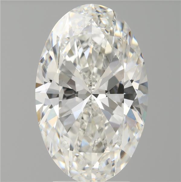 4.04 ct. oval Lab Grown Diamond front image