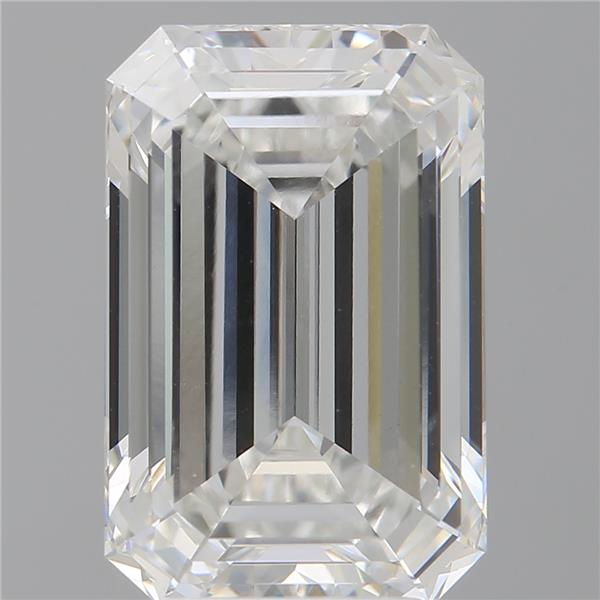 4.10 ct. emerald Lab Grown Diamond front image