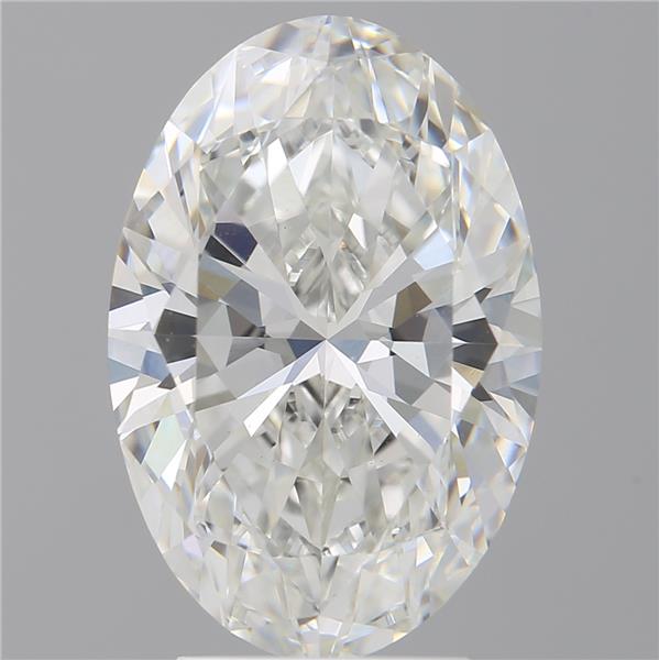 4.05 ct. oval Lab Grown Diamond front image