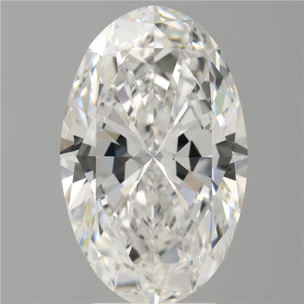 4.09 ct. oval Lab Grown Diamond front image